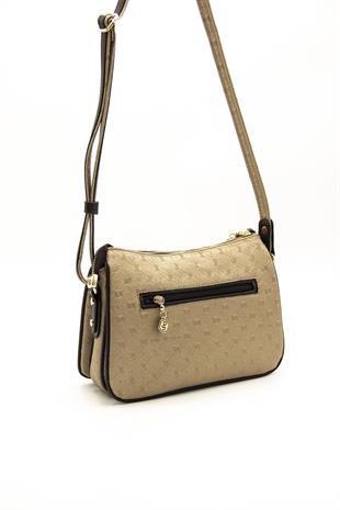 Silver & Polo Bronz - Kahve SP818 Kadın Çapraz Çanta