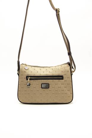 Silver & Polo Bronz - Kahve SP818 Kadın Çapraz Çanta