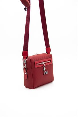 Silver & Polo Kırmızı - Kırmızı SP1038 Kadın Çapraz Çanta