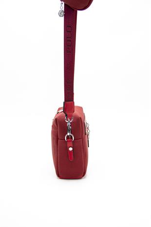 Silver & Polo Kırmızı - Kırmızı SP1038 Kadın Çapraz Çanta