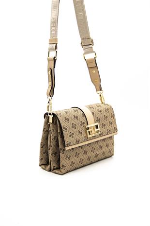 Silver & Polo KoyuBej - Ten SP1009 Kadın Çapraz Çanta