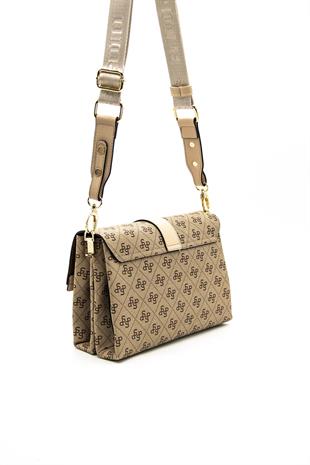 Silver & Polo KoyuBej - Ten SP1009 Kadın Çapraz Çanta