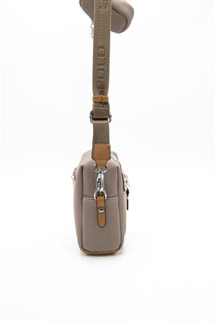 Silver & Polo Kum - A.Taba SP1038 Kadın Çapraz Çanta