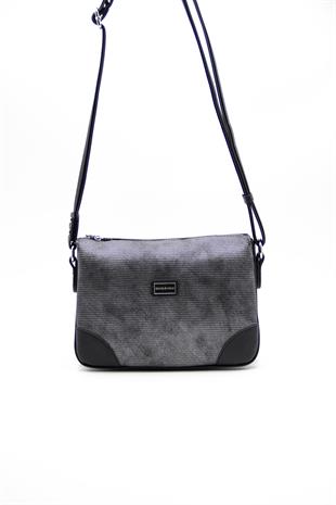 Silver & Polo M.gümüş - Siyah SP784 Kadın Çapraz Çanta