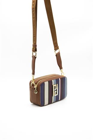 Silver & Polo Mix - Taba SP1078 Kadın Çapraz Çanta