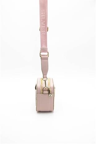 Silver & Polo Pembe - Pudra SP1078 Kadın Çapraz Çanta