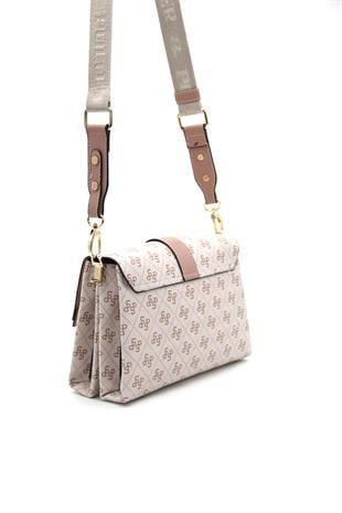 Silver & Polo Pembe - Somon SP1009 Kadın Çapraz Çanta
