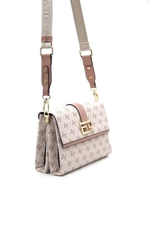 Silver & Polo Pembe - Somon SP1009 Kadın Çapraz Çanta
