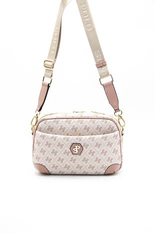 Silver & Polo Pembe - Somon SP1094 Kadın Çapraz Çanta
