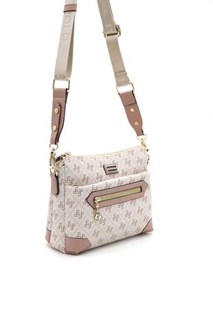 Silver & Polo Pembe - Somon SP1110 Kadın Çapraz Çanta