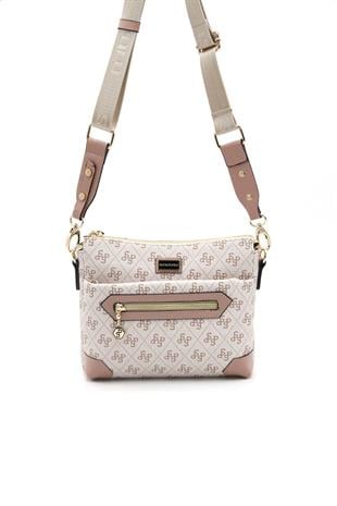 Silver & Polo Pembe - Somon SP1110 Kadın Çapraz Çanta