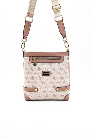 Silver & Polo Pembe - Somon SP1120 Kadın Çapraz Çanta