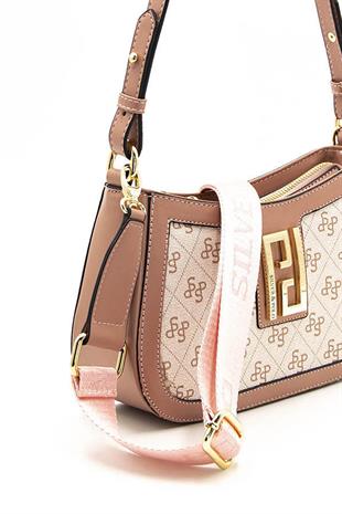 Silver & Polo Pembe - Somon SP1132 Kadın Çapraz Çanta