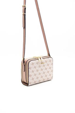 Silver & Polo Pembe - Somon SP888 Kadın Çapraz Çanta