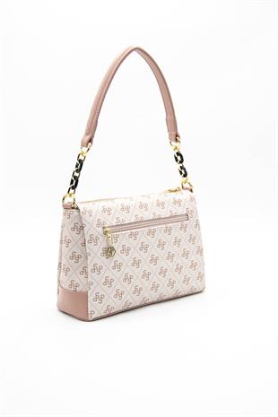 Silver & Polo Pembe - Somon SP910 Kadın Çapraz Çanta