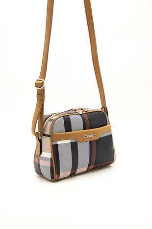 Silver & Polo Siyah - A.Taba SP1093 Kadın Çapraz Çanta