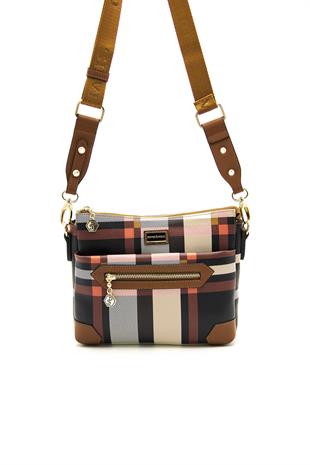 Silver & Polo Siyah - A.Taba SP1110 Kadın Çapraz Çanta