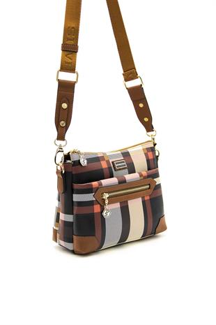 Silver & Polo Siyah - A.Taba SP1110 Kadın Çapraz Çanta