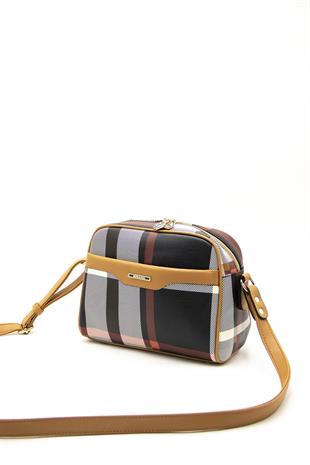 Silver & Polo Siyah - A.Taba SP1093 Kadın Çapraz Çanta