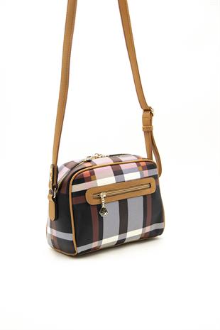 Silver & Polo Siyah - A.Taba SP1093 Kadın Çapraz Çanta