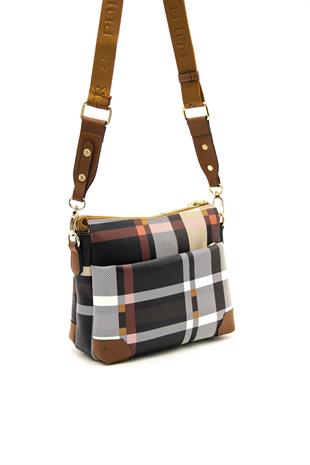 Silver & Polo Siyah - A.Taba SP1110 Kadın Çapraz Çanta