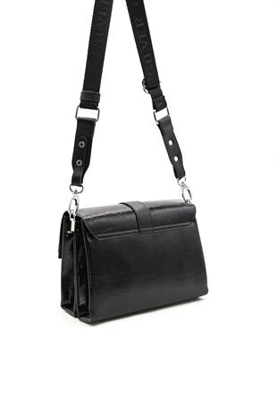 Silver & Polo Siyah - Siyah SP1009 Kadın Çapraz Çanta