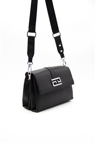Silver & Polo Siyah - Siyah SP1009 Kadın Çapraz Çanta