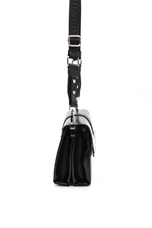 Silver & Polo Siyah - Siyah SP1009 Kadın Çapraz Çanta