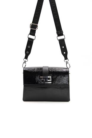 Silver & Polo Siyah - Siyah SP1009 Kadın Çapraz Çanta