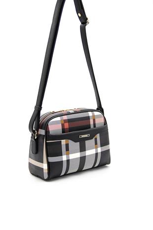 Silver & Polo Siyah - Siyah SP1093 Kadın Çapraz Çanta