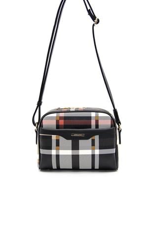 Silver & Polo Siyah - Siyah SP1093 Kadın Çapraz Çanta