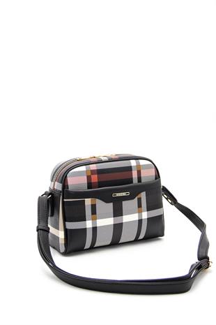 Silver & Polo Siyah - Siyah SP1093 Kadın Çapraz Çanta