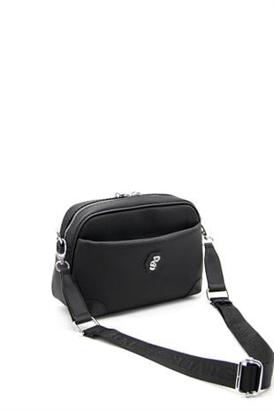 Silver & Polo Siyah - Siyah SP1094 Kadın Çapraz Çanta