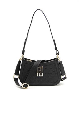 Silver & Polo Siyah - Siyah SP1132 Kadın Çapraz Çanta