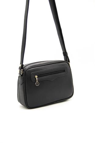 Silver & Polo Siyah - Siyah SP491 Kadın Çapraz Çanta