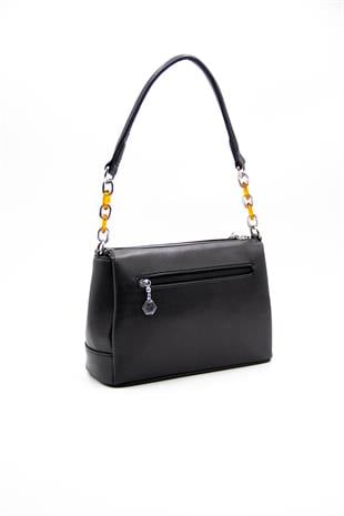 Silver & Polo Siyah - Siyah SP910 Kadın Çapraz Çanta