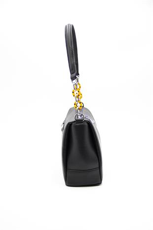 Silver & Polo Siyah - Siyah SP910 Kadın Çapraz Çanta