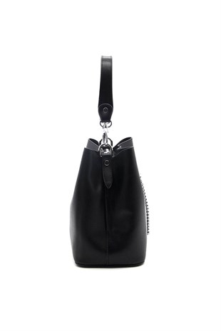 Silver & Polo Siyah - Siyah SP967 Kadın Çapraz Çanta