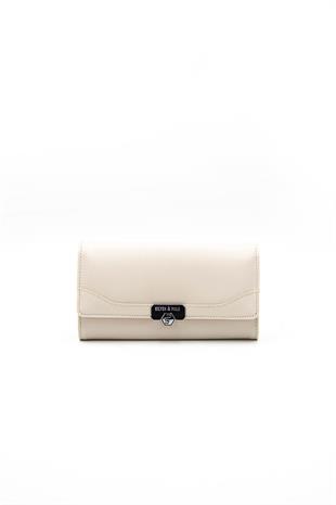 Silver & Polo Bej - Bej SP979 Kadın Cüzdan & Kartlık