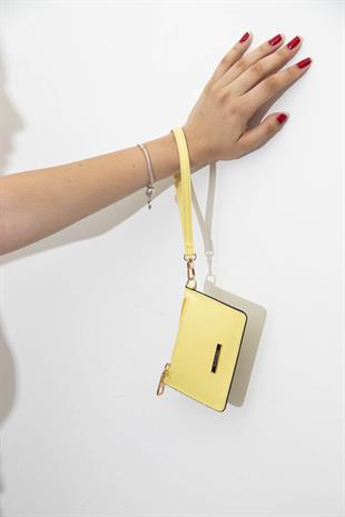 Silver & Polo Sarı SP1097 Kadın Cüzdan & Kartlık