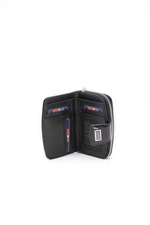 Silver & Polo Siyah - Siyah SP874 Kadın Cüzdan & Kartlık