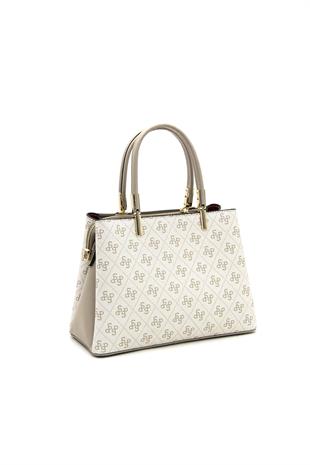 Silver & Polo Bej - Kum SP1098 Kadın El Çantası