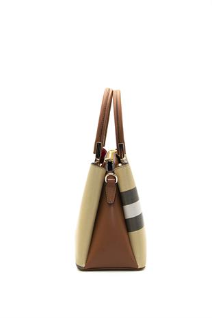 Silver & Polo Bej - Taba SP1098 Kadın El Çantası