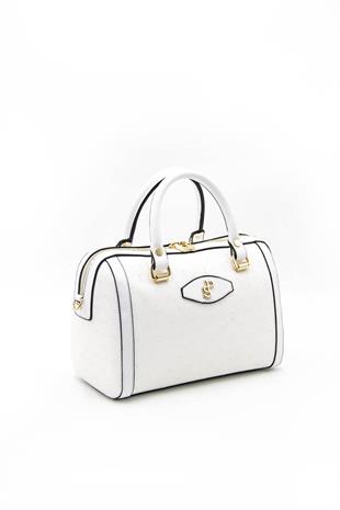 Silver & Polo Beyaz - Beyaz SP1091 Kadın El Çantası