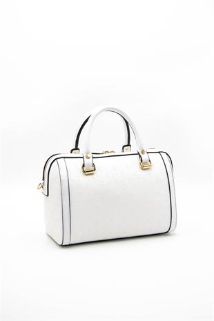Silver & Polo Beyaz - Beyaz SP1091 Kadın El Çantası