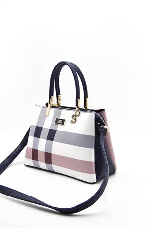 Silver & Polo Beyaz - Laci SP1098 Kadın El Çantası