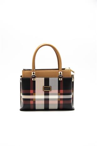 Silver & Polo Siyah - A.Taba SP826 Kadın El Çantası