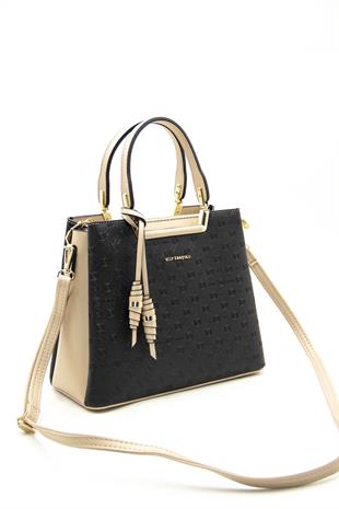 Silver & Polo Siyah - S.nut SP969 Kadın El Çantası