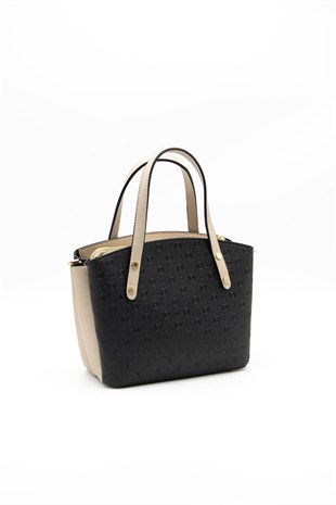 Silver & Polo Siyah - S.nut SP1021 Kadın El Çantası