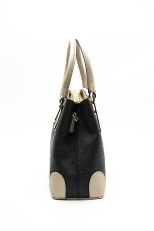 Silver & Polo Siyah - S.nut SP667 Kadın El Çantası